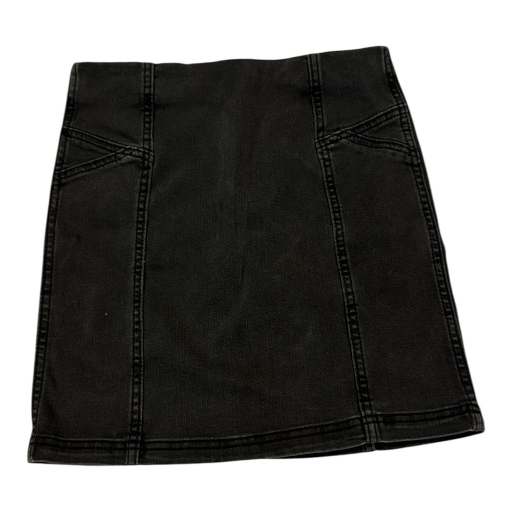 Art Class washed‎ out Black Denim Skirt